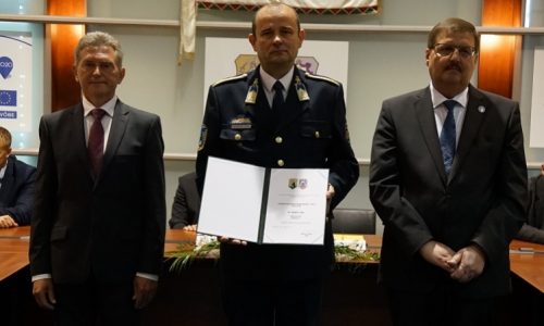 Dr. Madari Csaba a megye rendőre