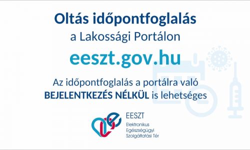Folyamatosan nyitva van az online oltási időpontfoglaló