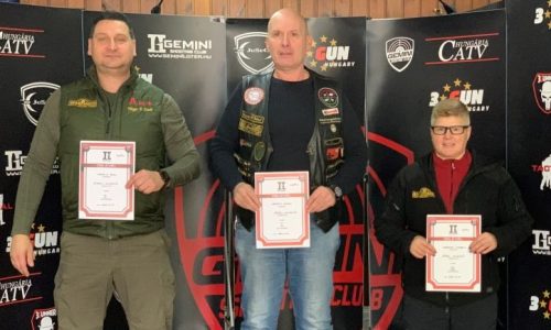 Dobogós helyezésekkel indították az évet az esztergomi sportlövők is