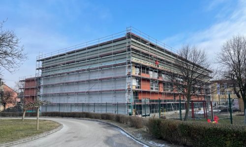 Jó ütemben halad a nagyigmándi tornacsarnok építése