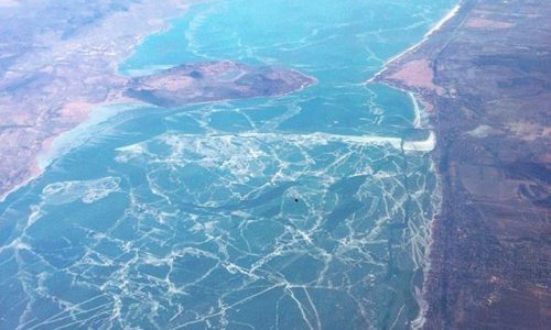 A héten nem lesz elég vastag a Balatonon jege a korcsolyázáshoz