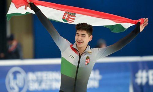 Liu Shaoang aranyérmes 500 méteren
