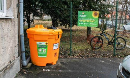 Használt sütőolaj gyűjtőpontot létesítettek Dorogon