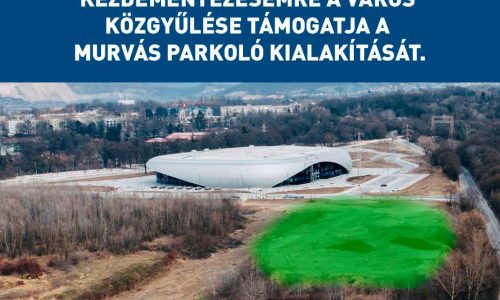 Megépülhet a murvás parkoló a rendezvénycsarnok mellett Tatabányán