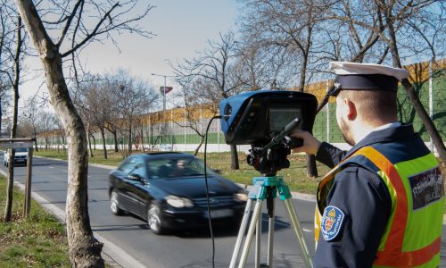 Több mint 300 gyorshajtót fogtak megyénkben a Speedmarathon alatt