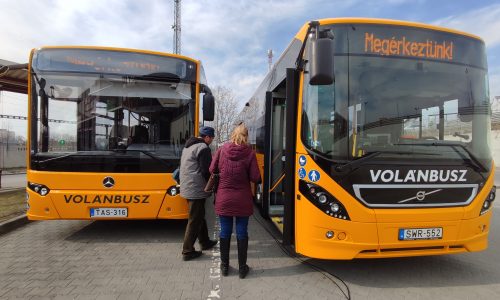 A Volánbusz 21 új járművet állít forgalomba megyénkben