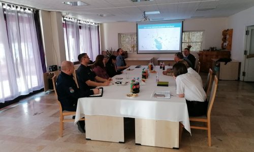 Társszervekkel tartott megbeszélést a Tatai Rendőrkapitányság