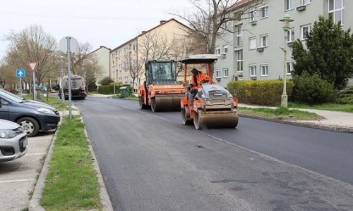 Befejeződtek az útfelújítások Oroszlányban