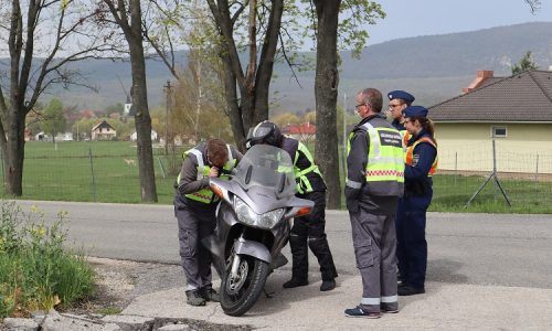 A motorosokat ellenőrizték megyénkben