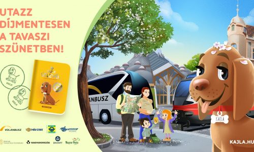 Már a tavaszi szünetben is ingyen utazhatnak a gyerekek Kajla-útlevéllel