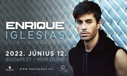 Enrique Iglesias nyáron az MVM Dome-ban ad koncertet