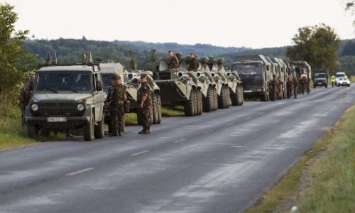 Országszerte megnövekedett katonai járműforgalomra kell készülni