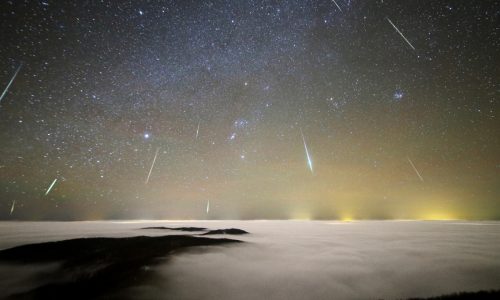 Már látható az év első jelentősebb meteorraja, ma pedig telihold is lesz