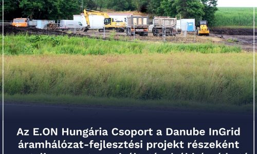 Új alállomást épít az E.ON Kisbéren