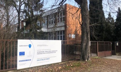 Befejeződött a Jókai Mór Gimnázium energetikai felújítása