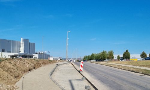 Új buszmegállók épülnek a Tatabánya-Környe ipari parkban!