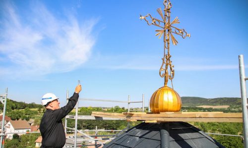 Megújult a templomtorony Csolnokon