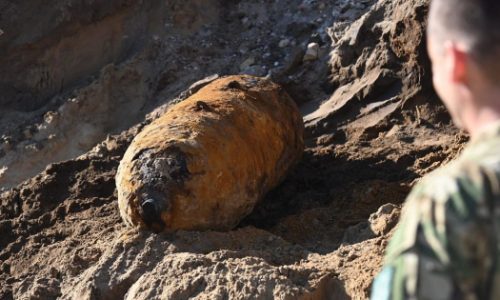 Második világháborús bombát találtak a fővárosban