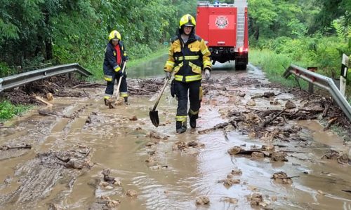 Volt bőven munkája a megyei tűzoltóknak