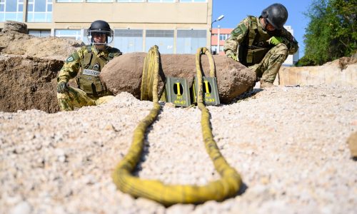 Hatástalanították a Veszprémben talált légibombát