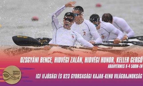 Tatai fiatalok nyertek aranyérmet a kajak-kenu világbajnokságon