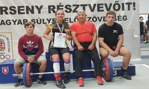 Ismét csúcsot döntöttek az oroszlányi súlyemelők