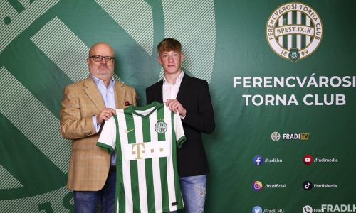 Profi szerződést kötött a Fradi egy lábatlani fiatallal