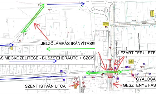 Ismét változik a forgalmi rend Tatán