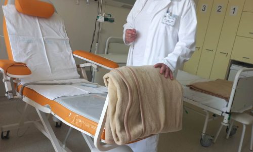Új betegellátó helyiségeket alakítottak ki a tatabányai Szent Borbála Kórház Hematológiai Osztályán