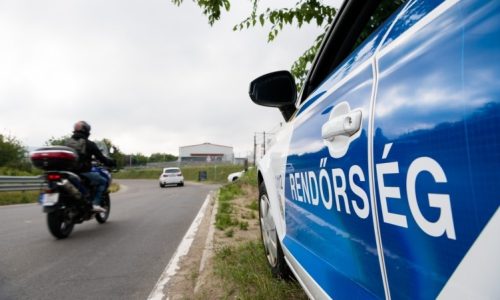 Sebességmérő akciót tart a rendőrség