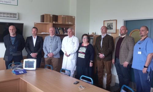 Életmentő készüléket kapott a Szent Borbála Kórház