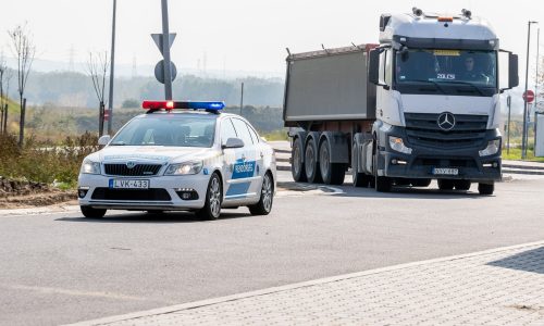 Egyhetes közlekedésrendészeti akció kezdődött hétfőn