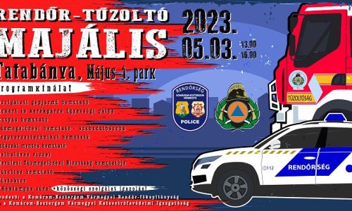 Rendőr- és Tűzoltónapot rendeznek Tatabányán