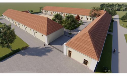 Megújul az északi istálló épülete Kisbéren