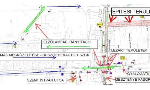 Végéhez közeledik a csapadékvíz elvezető csatorna építése Tatán
